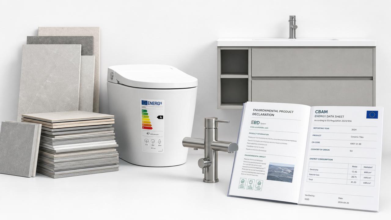 EU EPD Rules Require CBAM Data for Ceramics, Smart Bath Exports EU EPD Rules Require CBAM Data for Ceramics, Smart Bath Exports
