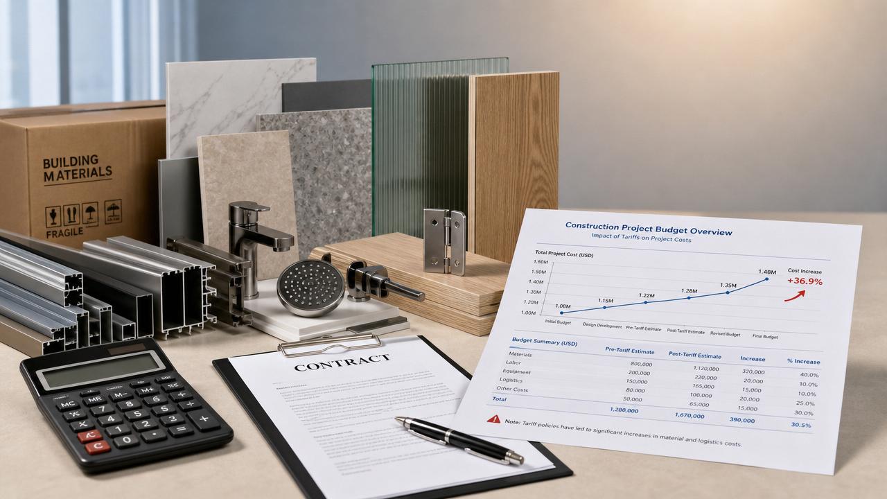 How trade tariffs on building materials reshape project budgets How trade tariffs on building materials reshape project budgets