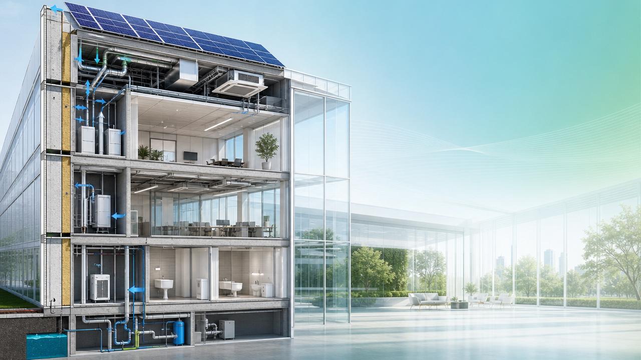 Energy-efficient construction cuts operating costs