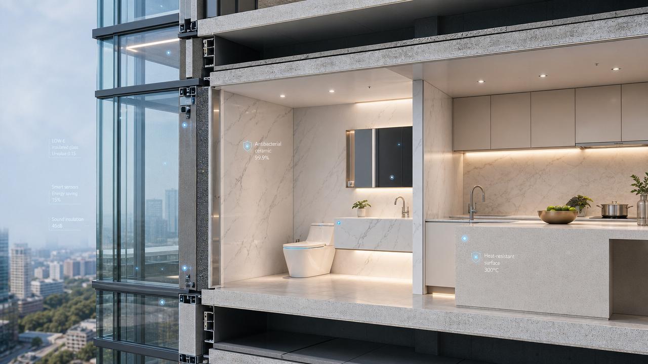 Material Science in Smart Architecture: Sensors, Surfaces, and Energy Performance