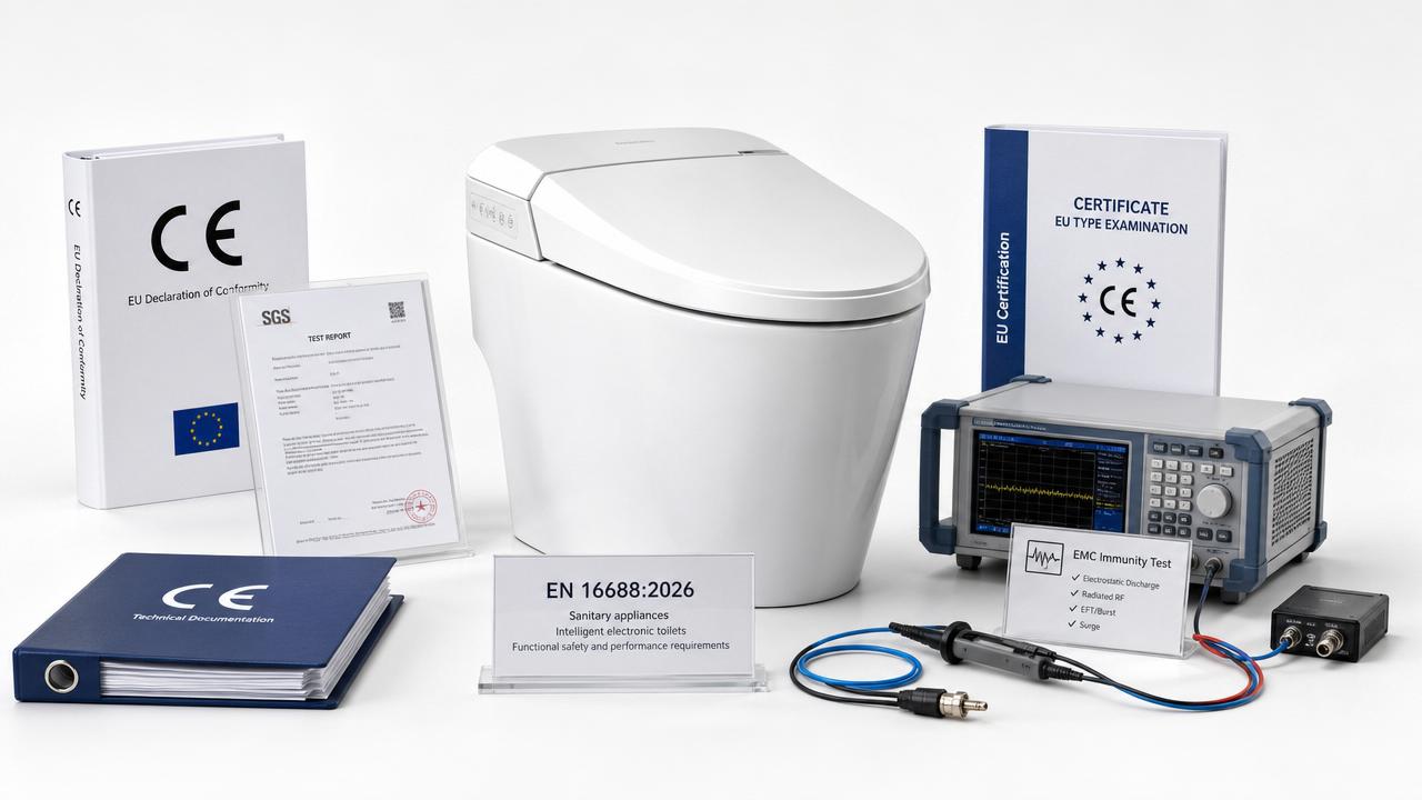 EN 16688:2026 Takes Effect for Smart Toilets EN 16688:2026 Takes Effect for Smart Toilets