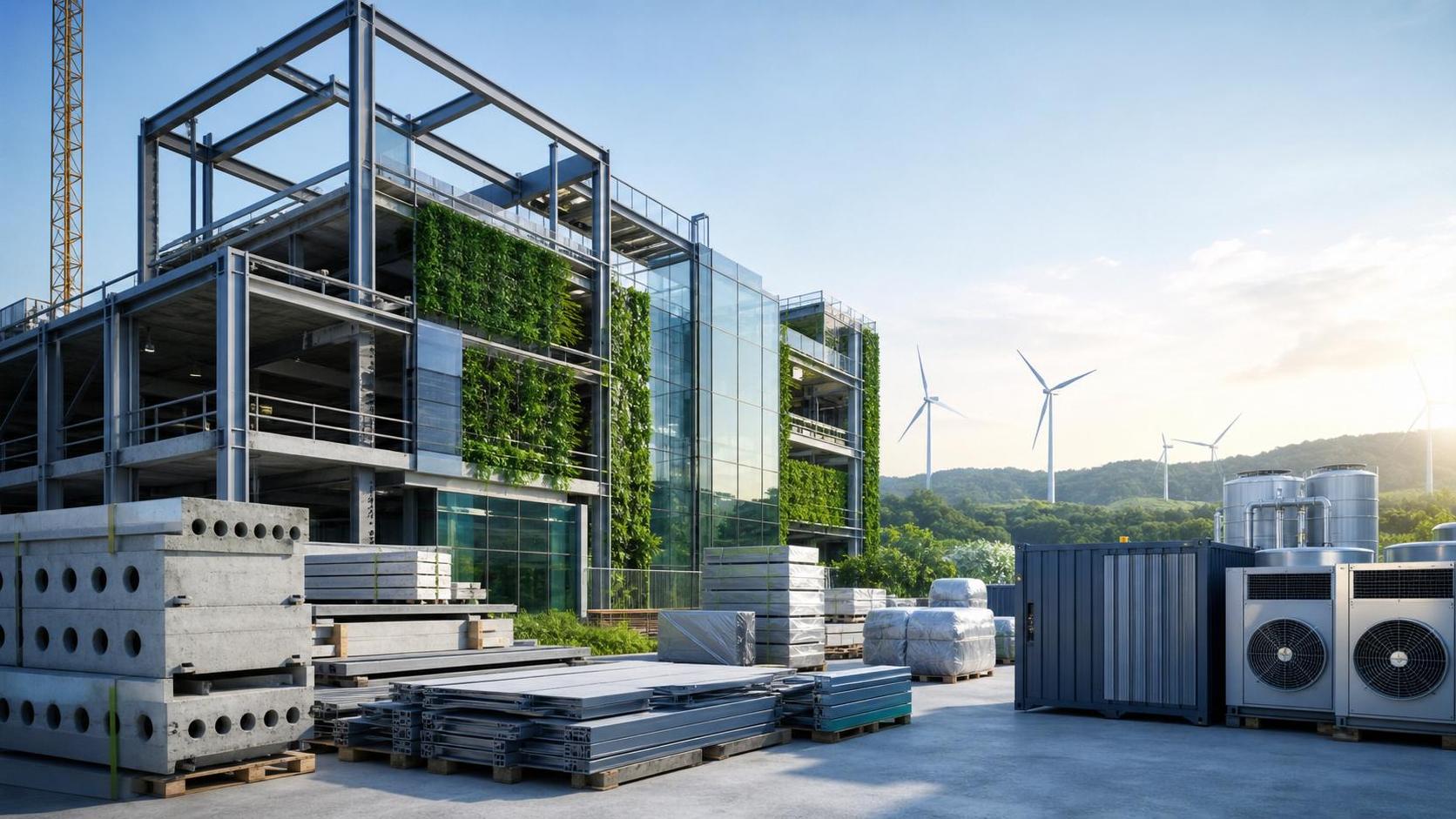 Construction Industry Carbon Footprint: What Drives Emissions Across Materials and Projects
