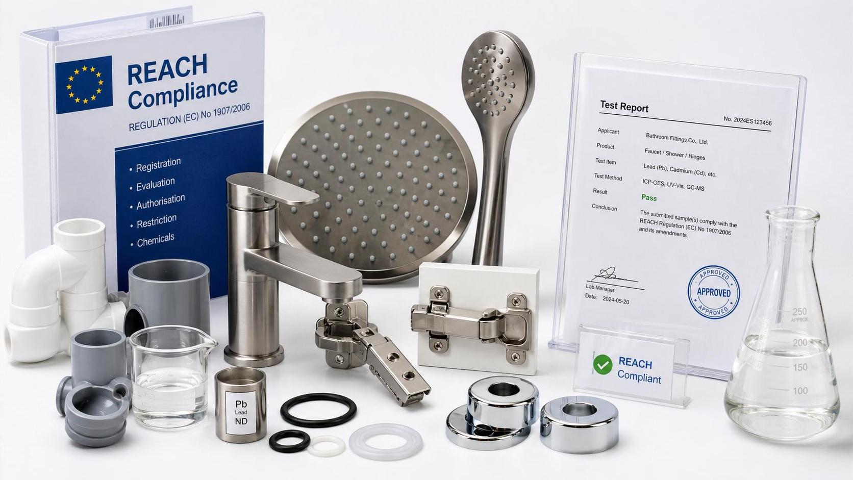 EU REACH update tightens compliance for bathroom hardware