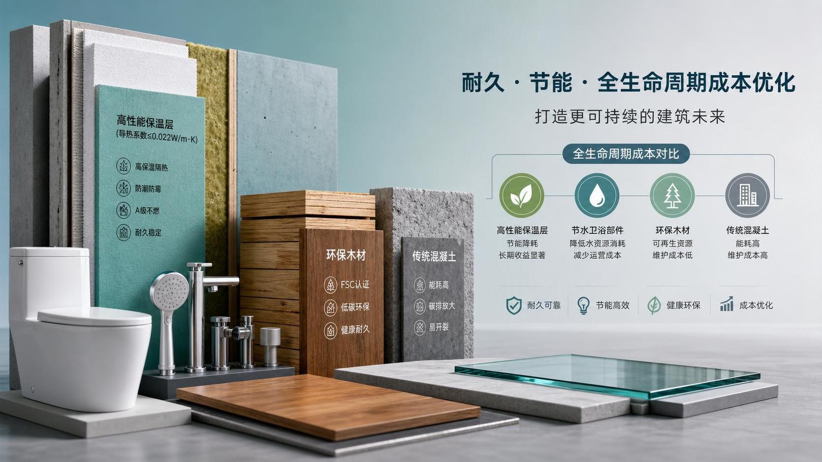 Sustainable Construction Materials vs Traditional Options: What Affects Lifecycle Cost?