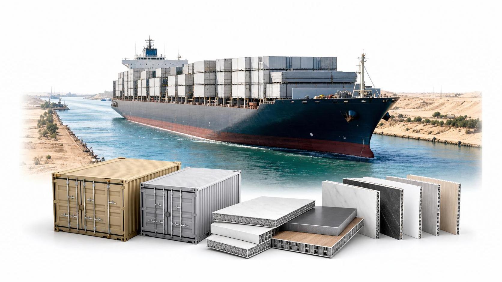 Suez Toll Hike Raises Composite Panel Shipping Costs Suez Toll Hike Raises Composite Panel Shipping Costs