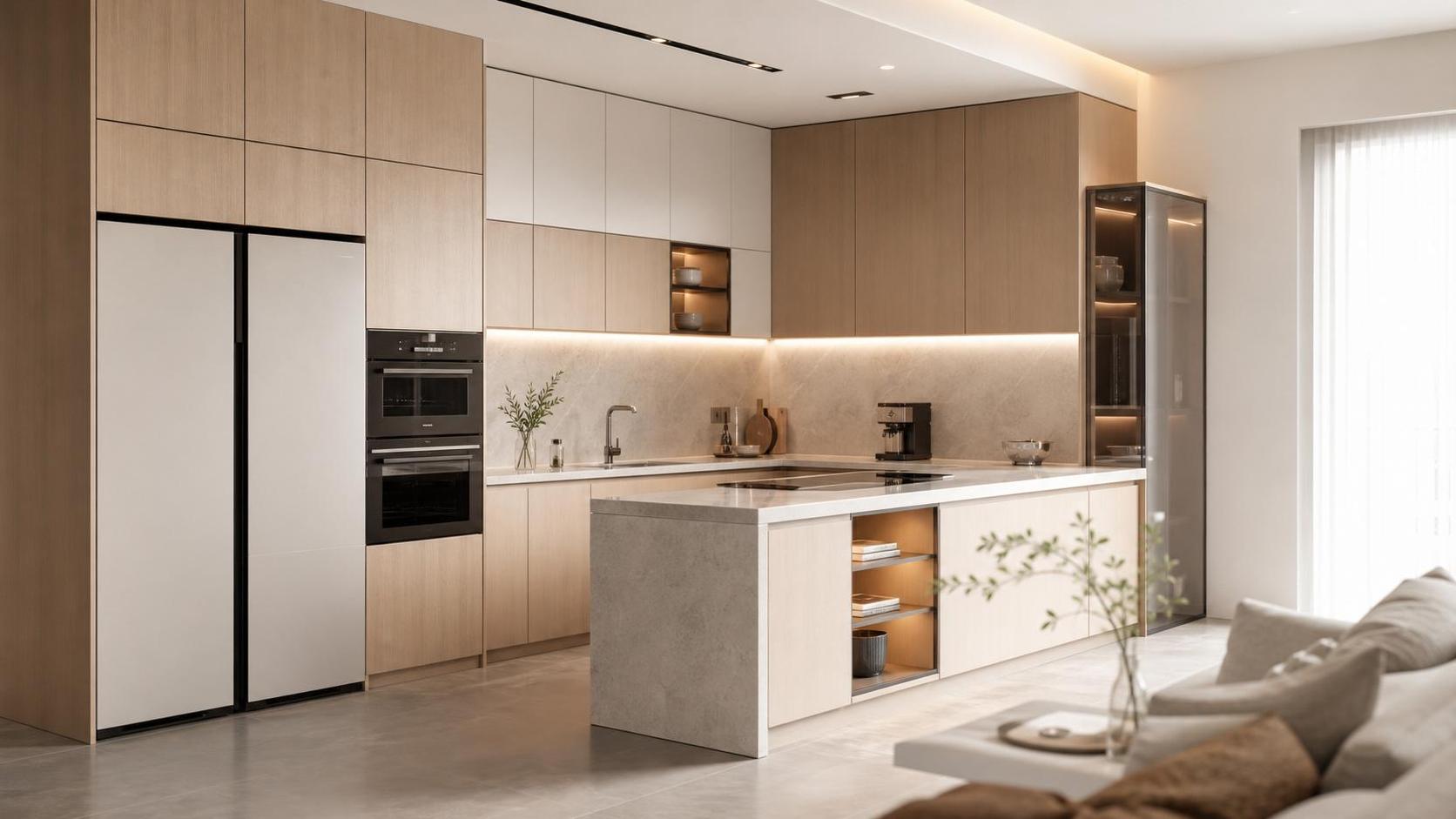Modern Kitchen Design Space Saving Ideas for Small Apartments and Open Layouts