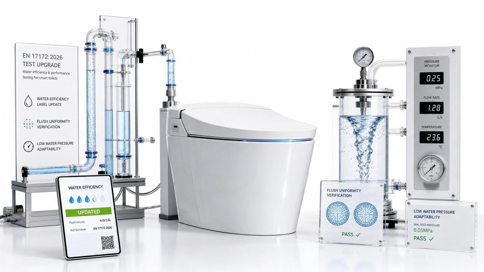 EU Delays Smart Toilet Water Label Shift to EN 17172:2026