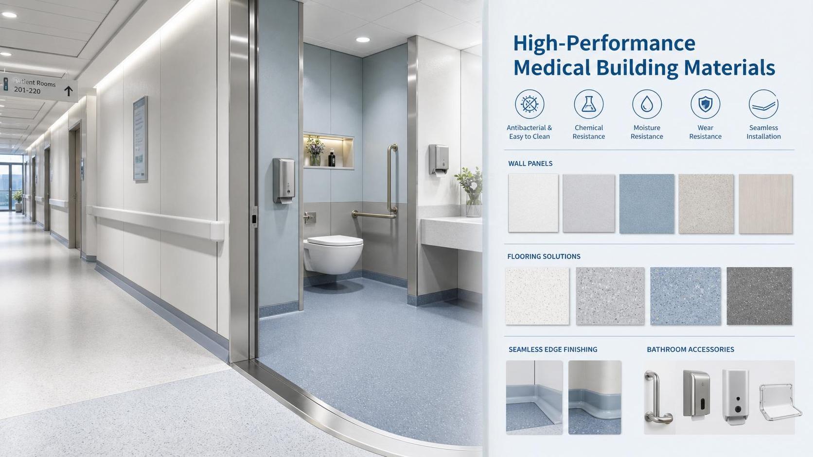 Project Material Selection for Healthcare: What to Check for Safety and Maintenance Project Material Selection for Healthcare: What to Check for Safety and Maintenance
