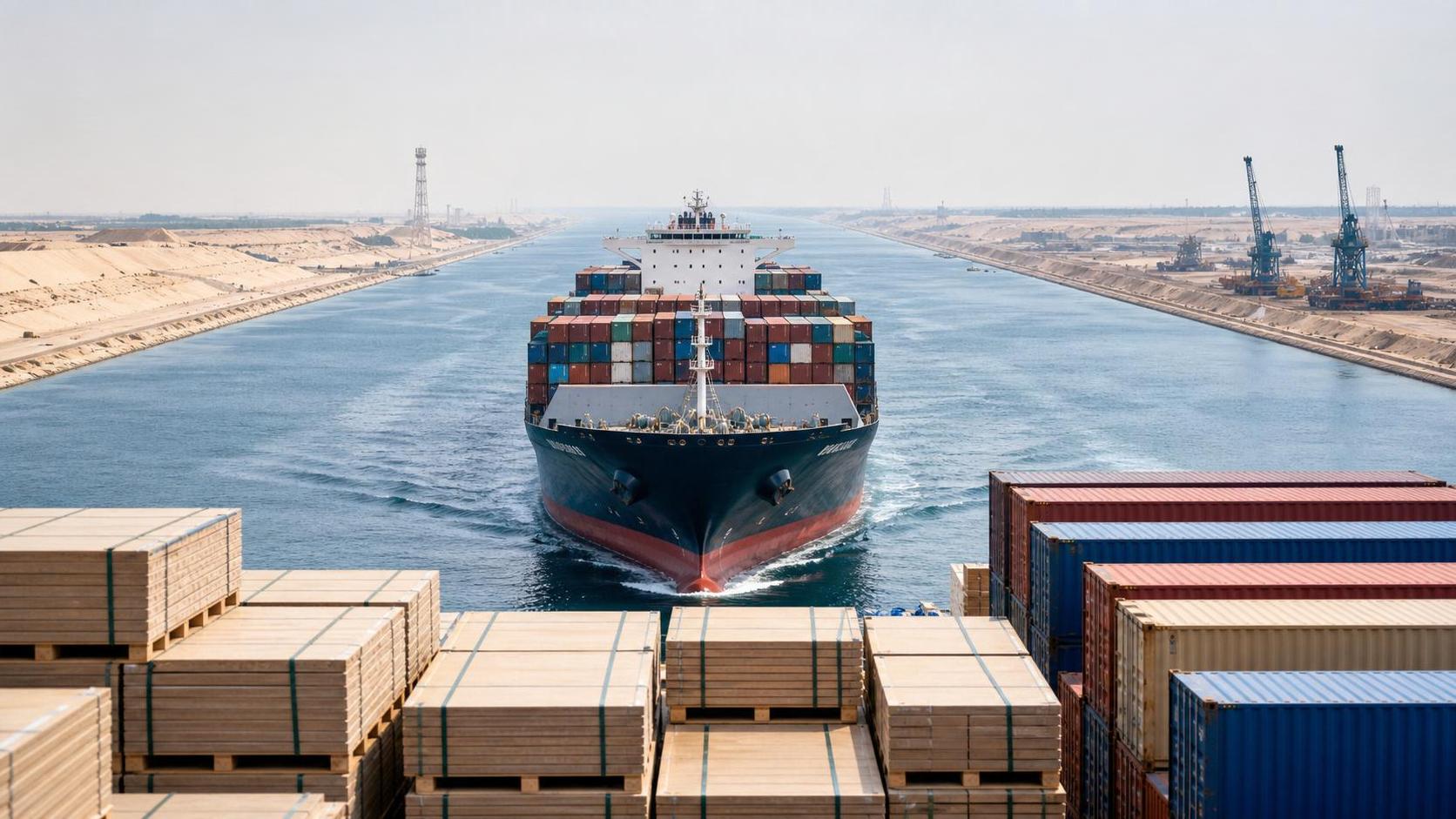 Suez Canal Surcharge Raises Composite Panel Export Costs
