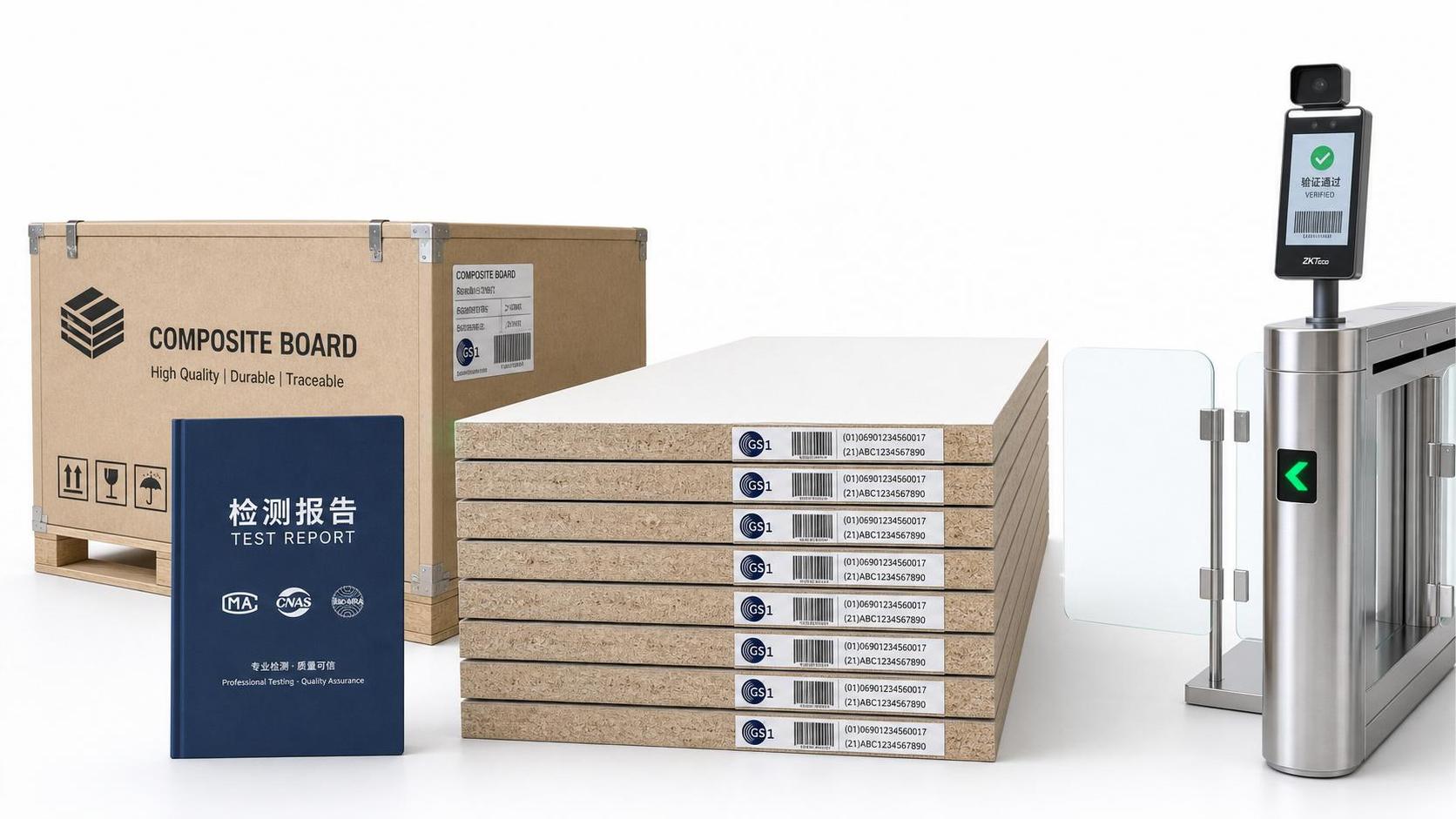 SE-BCA Starts Mandatory GS1 Codes for Composite Panels