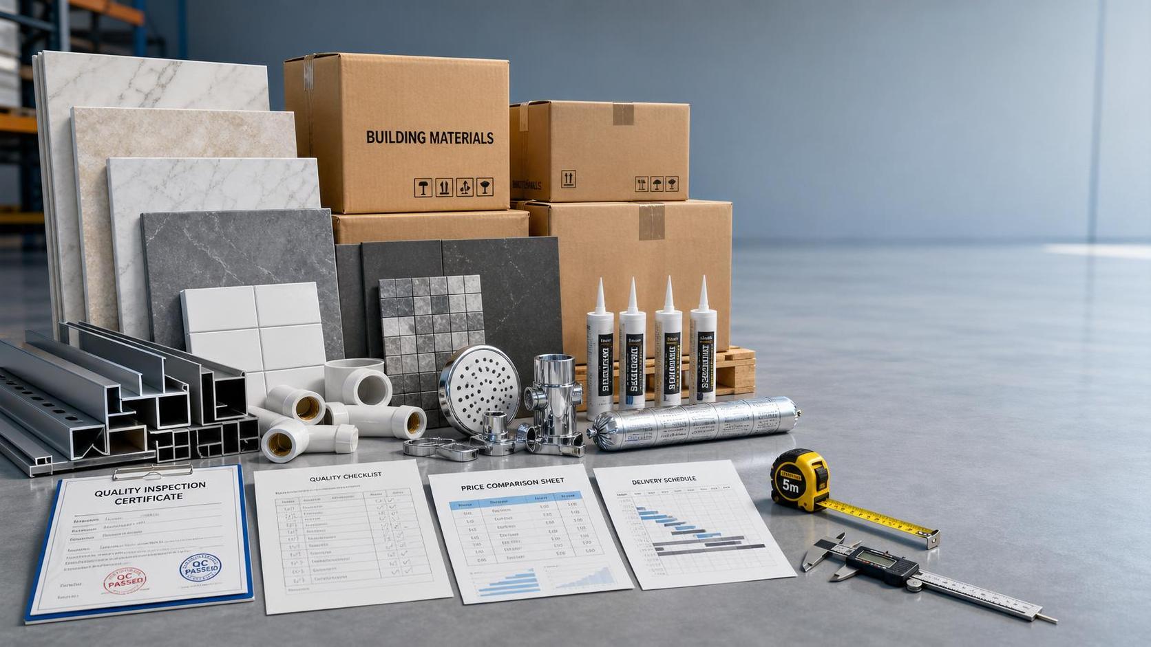 How to Compare Core Building Materials Price Without Missing Quality and Lead Time Risks