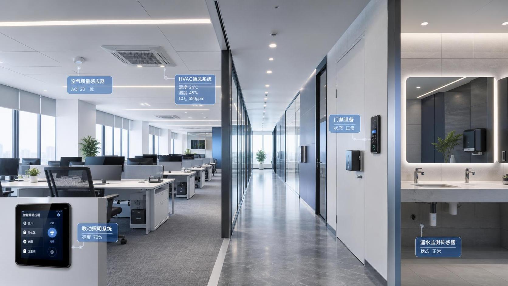 What Are Smart Spaces and How Do They Improve Building Efficiency and User Experience?