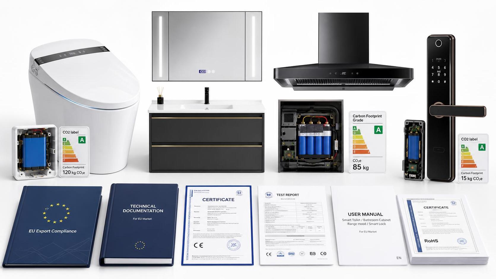 EU Battery Rule Takes Effect on August 18, Raising Export Bar for Smart Sanitaryware