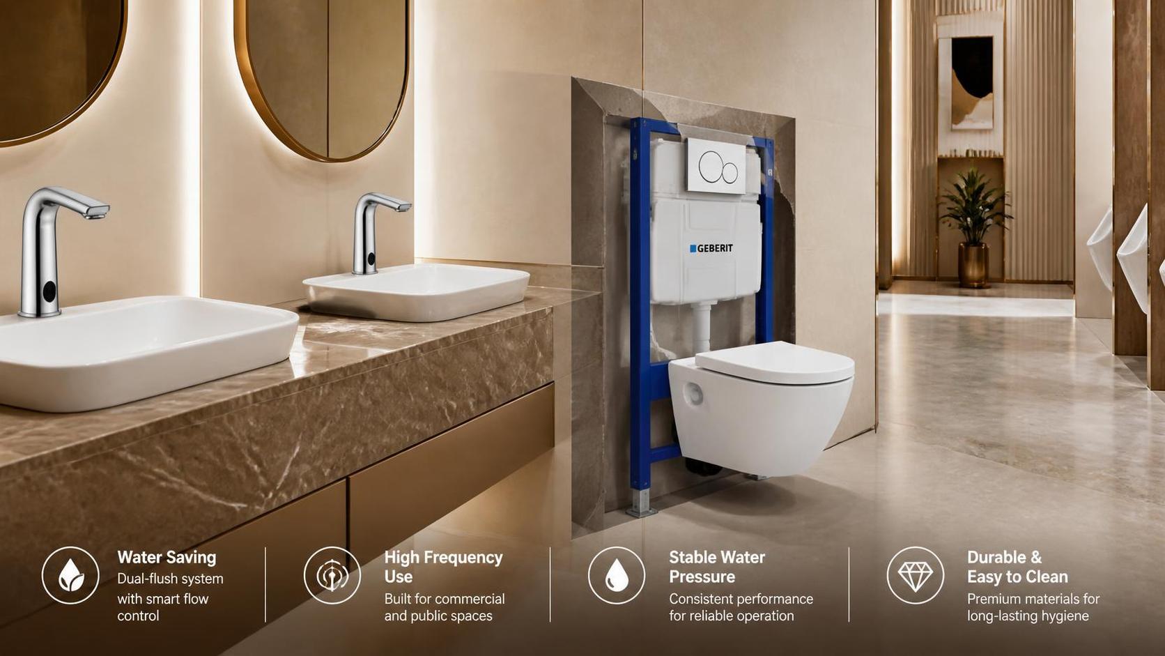 How to Choose Water-Saving Sanitary Solutions for Middle East Commercial Projects?