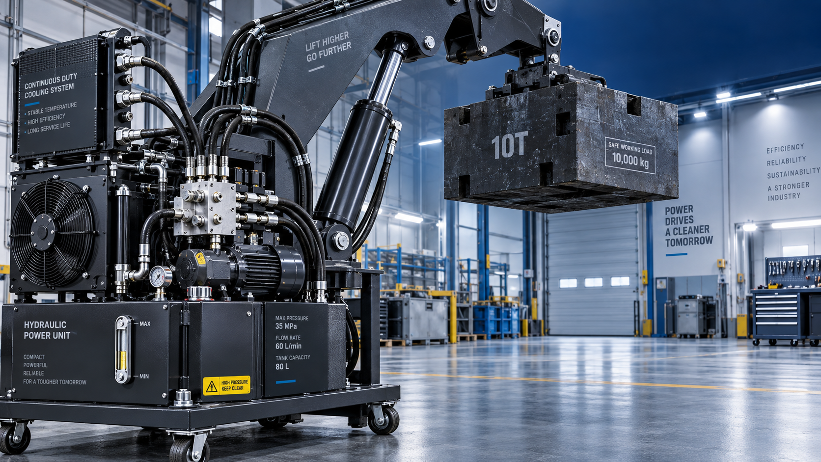 Selecting Mobile Hydraulic Systems for Load Capacity, Duty Cycle, and Space Limits
