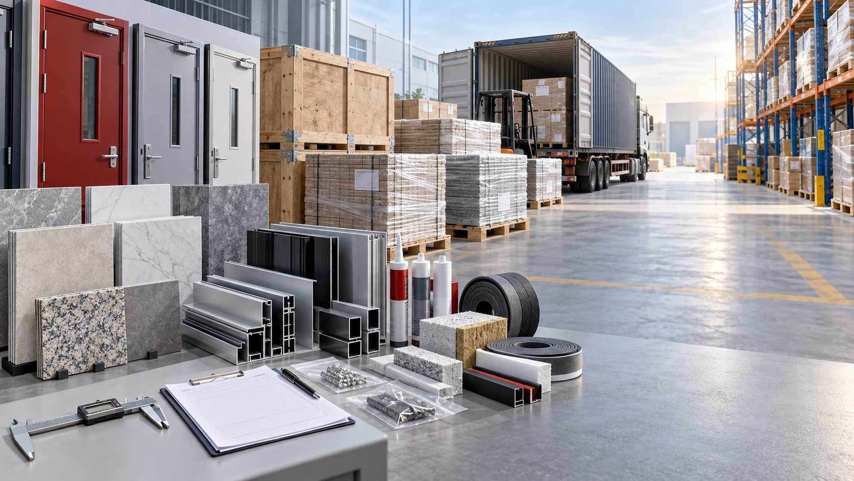 Wholesale Commercial Building Materials: How Buyers Compare Quality, Lead Times, and Cost