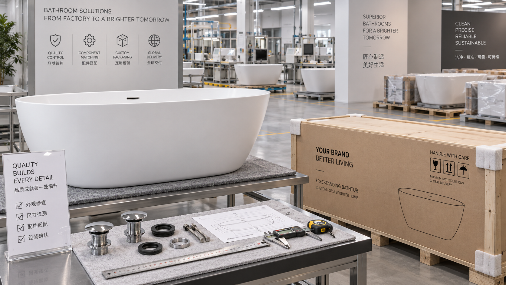 What to Evaluate When Sourcing Private Label Bathtubs for Your Brand