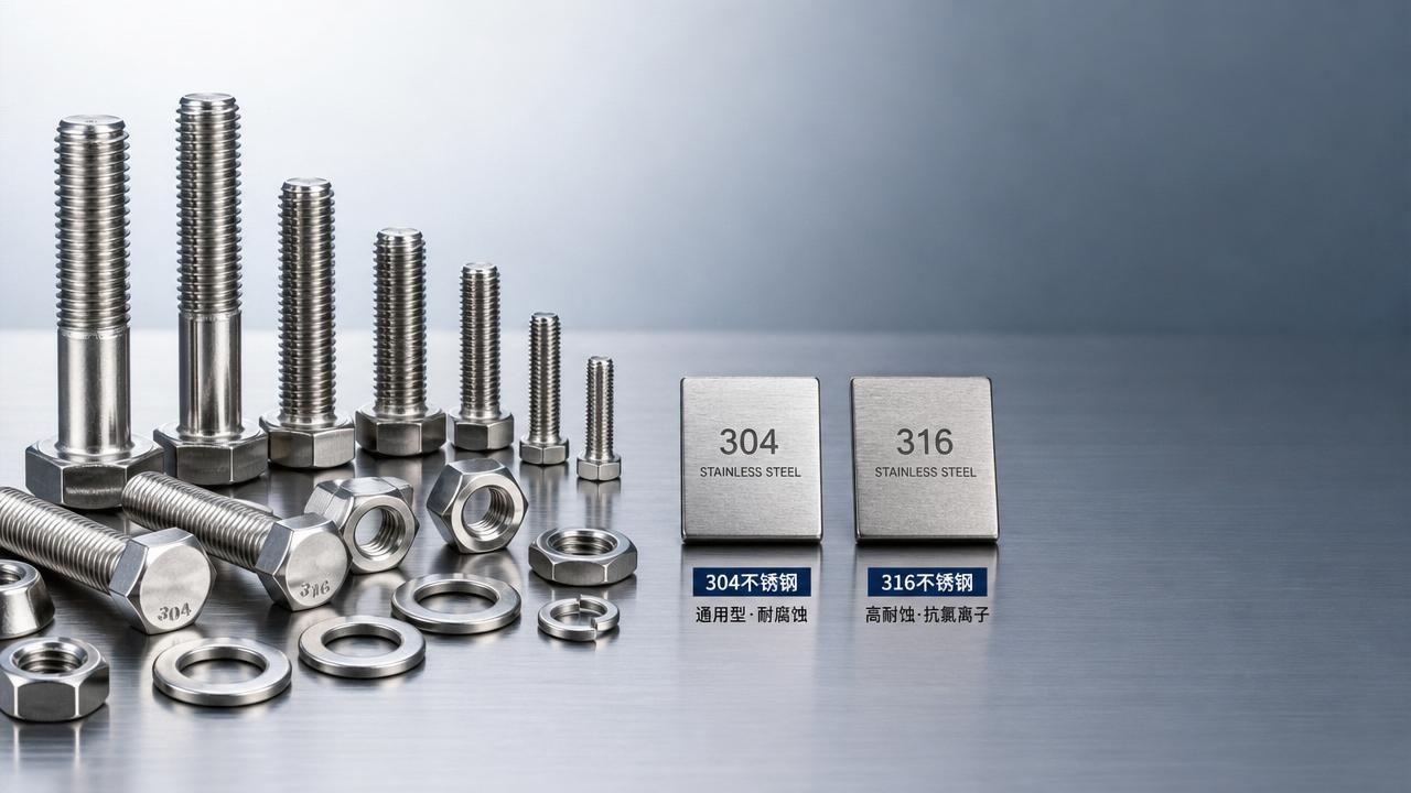 Stainless Steel Fasteners: Grade Selection Guide