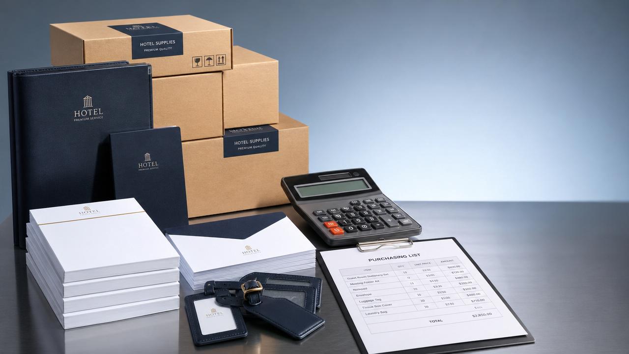 Commercial Stationery for Hotel Use: Cost and Supply Risks