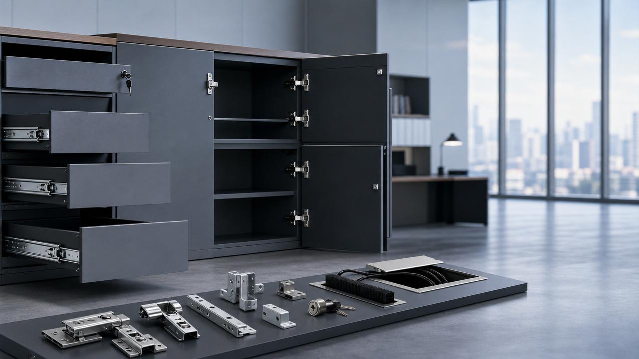 How to Choose Furniture Hardware for Office Layouts