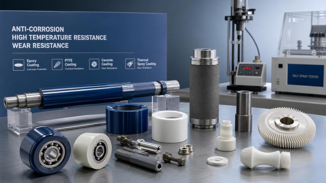Coating Materials Selection Guide for Corrosion, Heat, and Wear Resistance