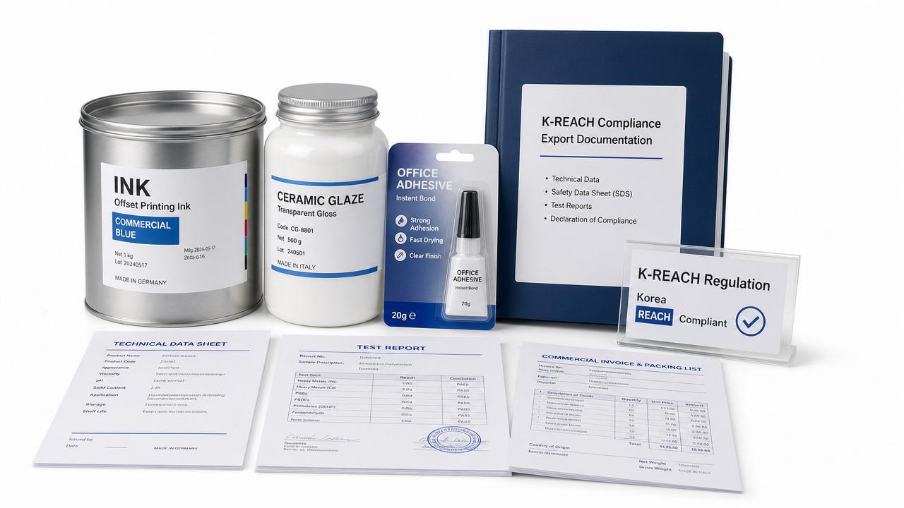 K-REACH Update Hits Inks, Glazes and Office Adhesives