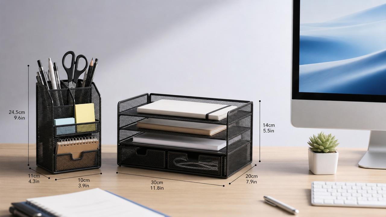 Mesh Desk Organizers: How to Choose the Right Size and Layout