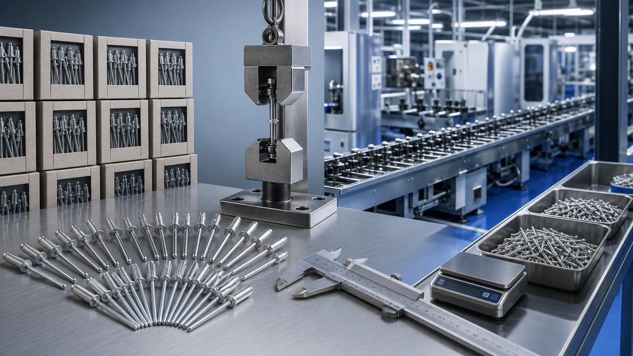 How to Evaluate a Blind Rivets Supplier for Consistent Quality