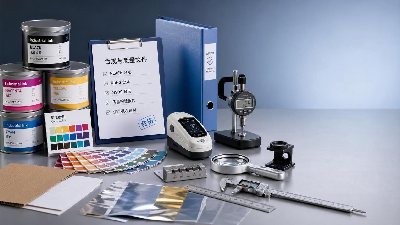 Industrial Inks Supplier Checklist for Quality, Lead Time, and Compliance