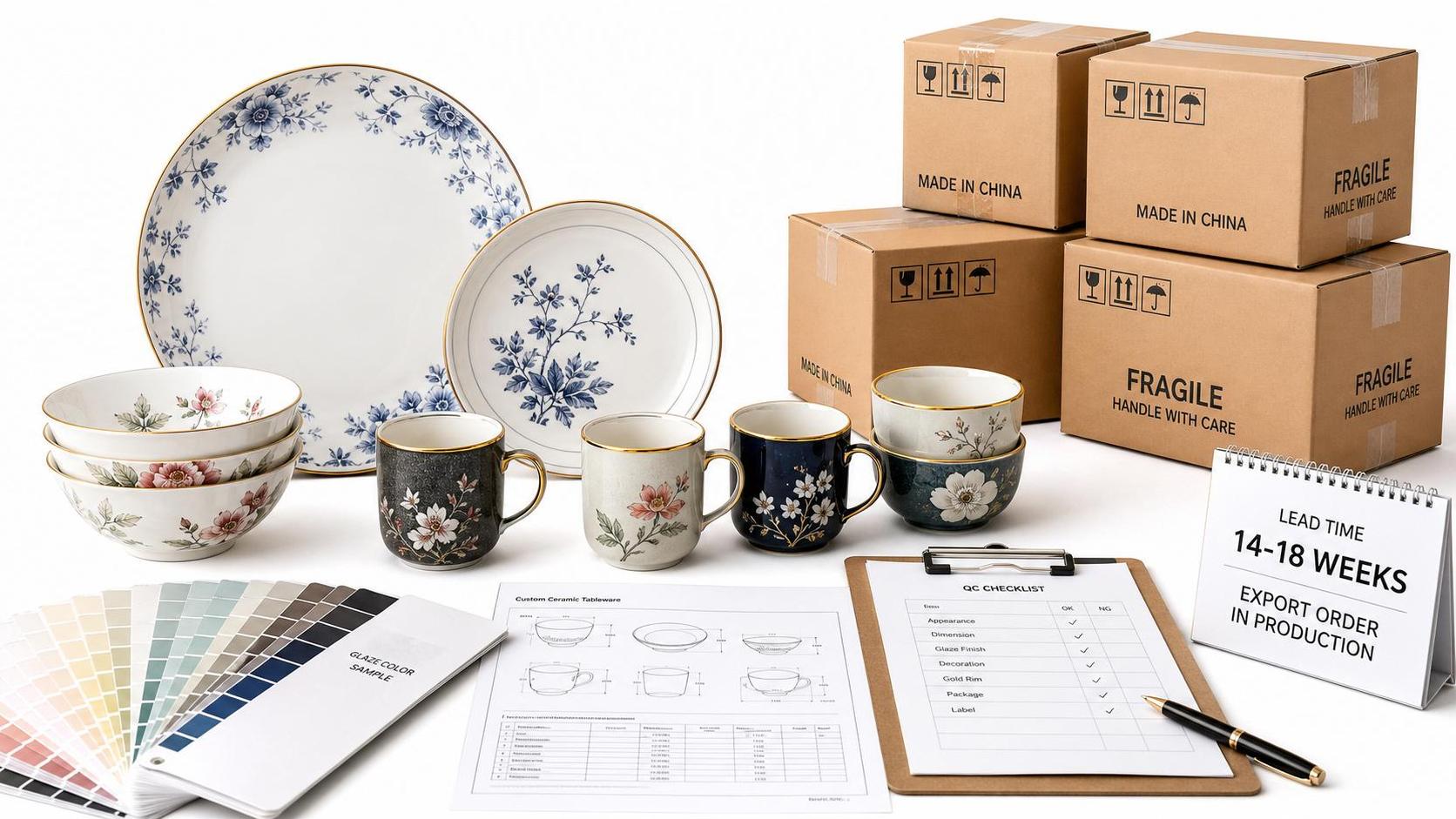 Chinese Craft Ceramics Lead Times Stretch to 14–18 Weeks