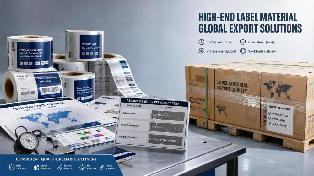 How to Compare Labeling Materials Exporters by Lead Time and Print Durability