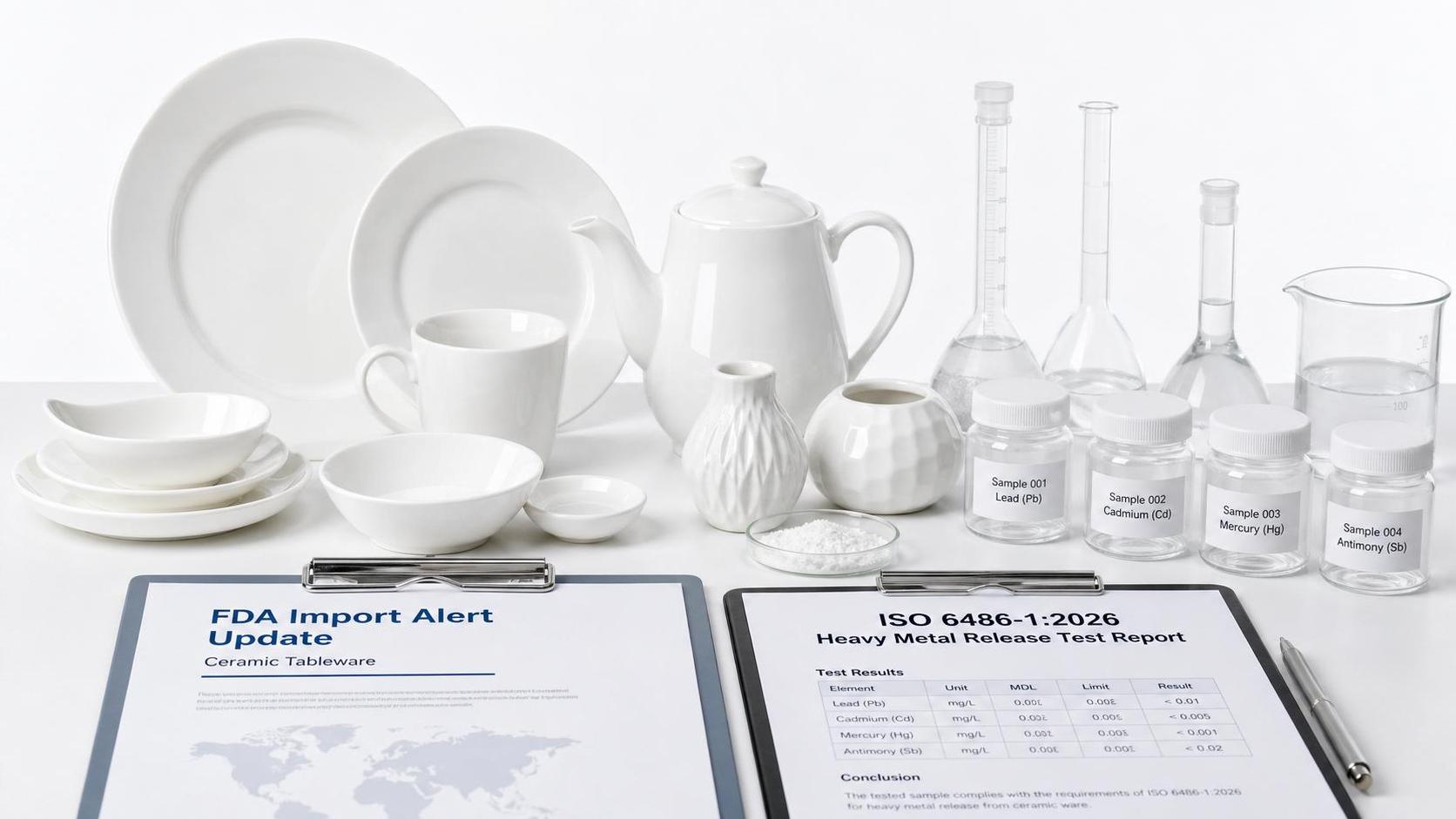 FDA Tightens Import Alert for Ceramic Tableware
