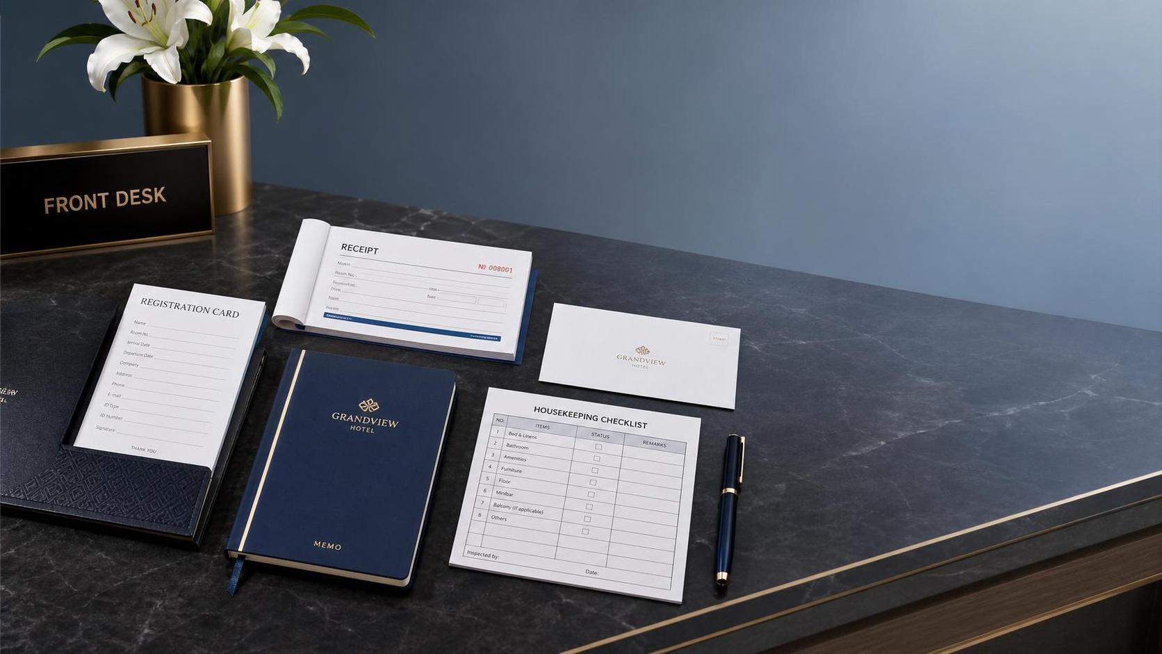 Commercial Stationery for Hotels: What to Stock for Daily Operations