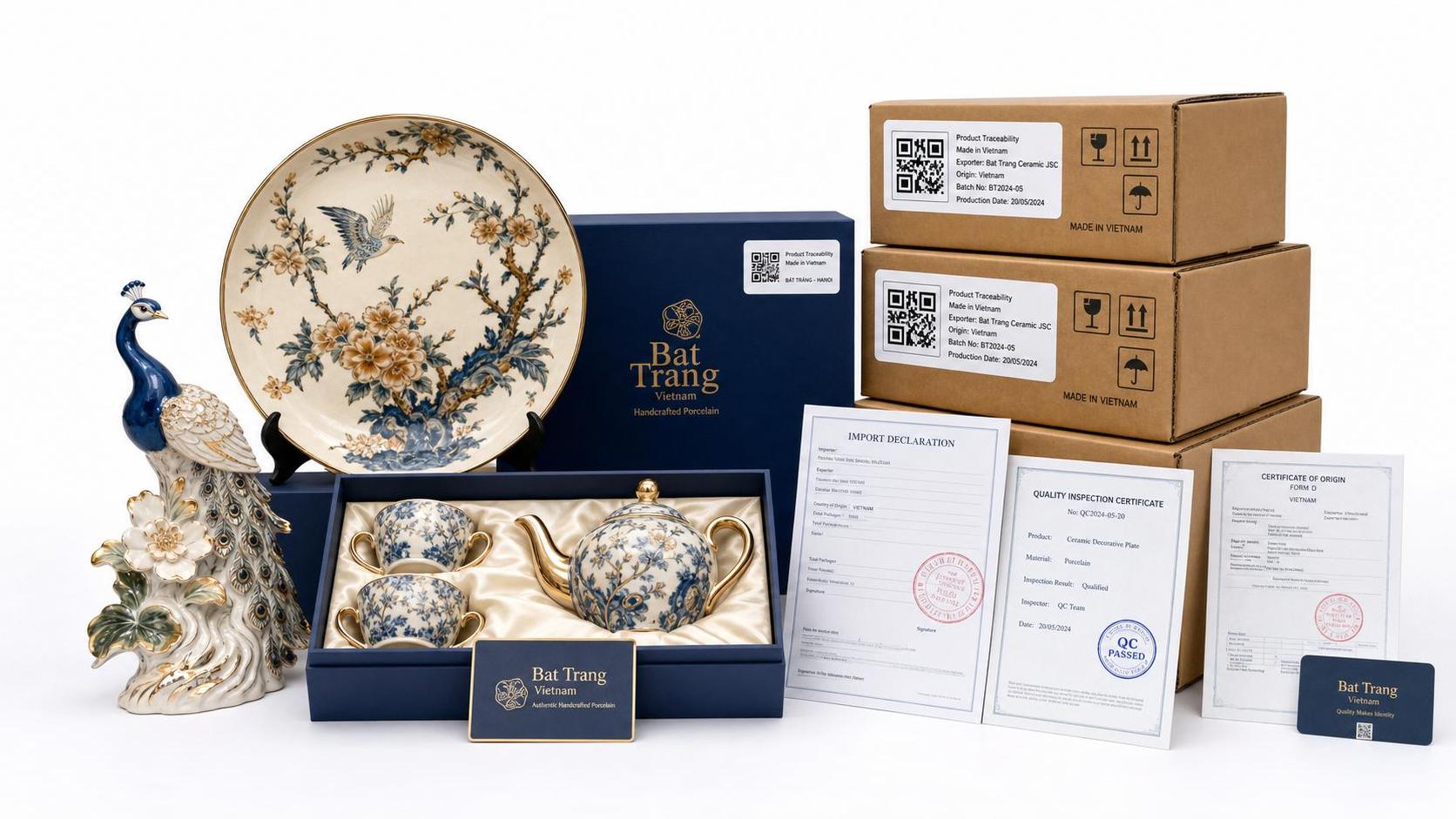 Vietnam Tightens QR Label Rules for Imported Ceramic Crafts