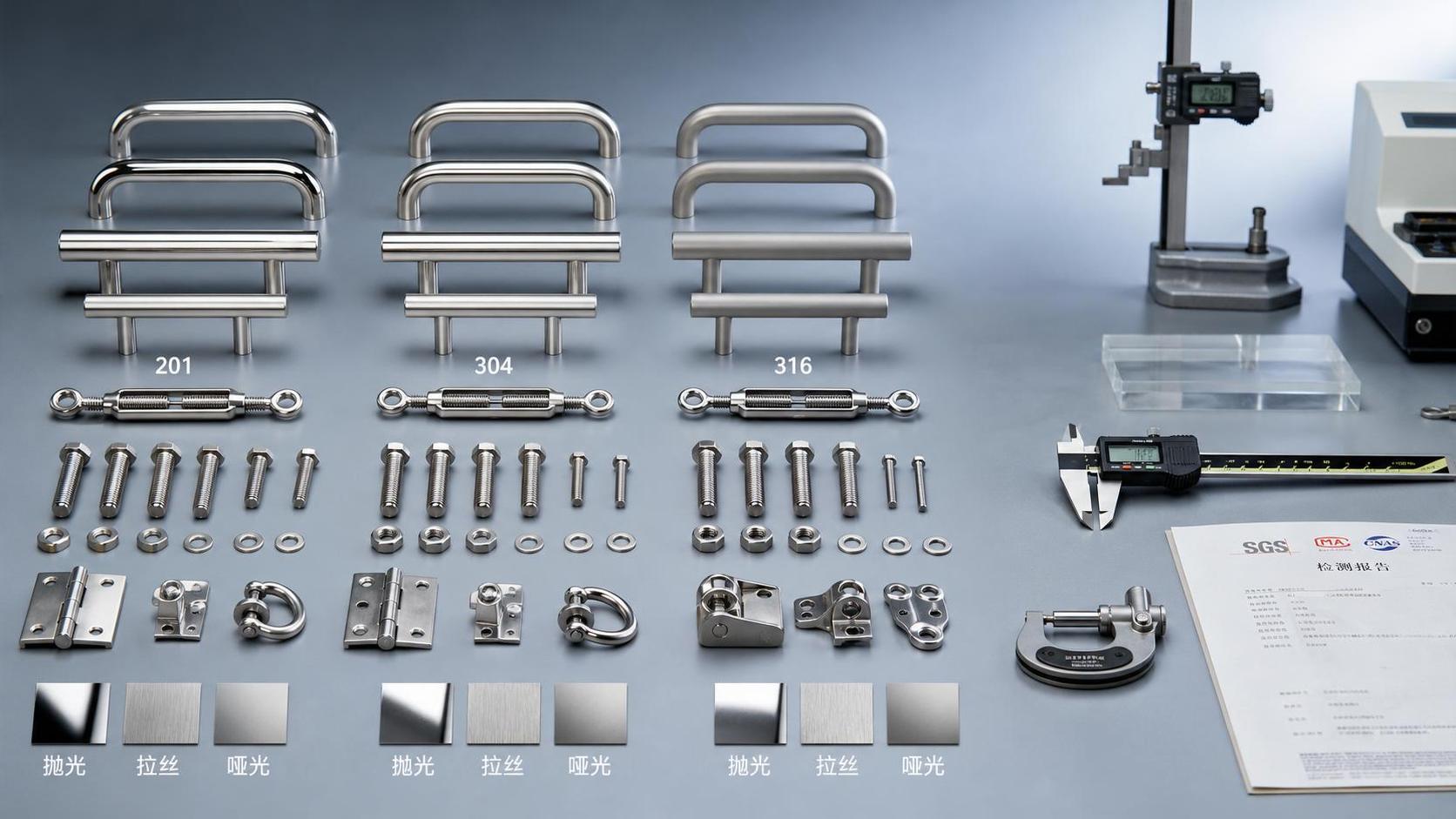 Hardware Accessories Stainless Steel: How to Compare Grade, Finish, and Corrosion Risk