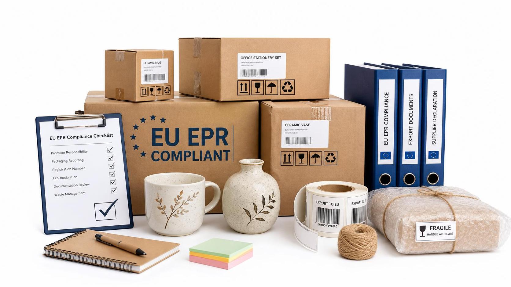 EU EPR Rule Takes Effect July 19 for Packaging, Office Goods, Ceramics