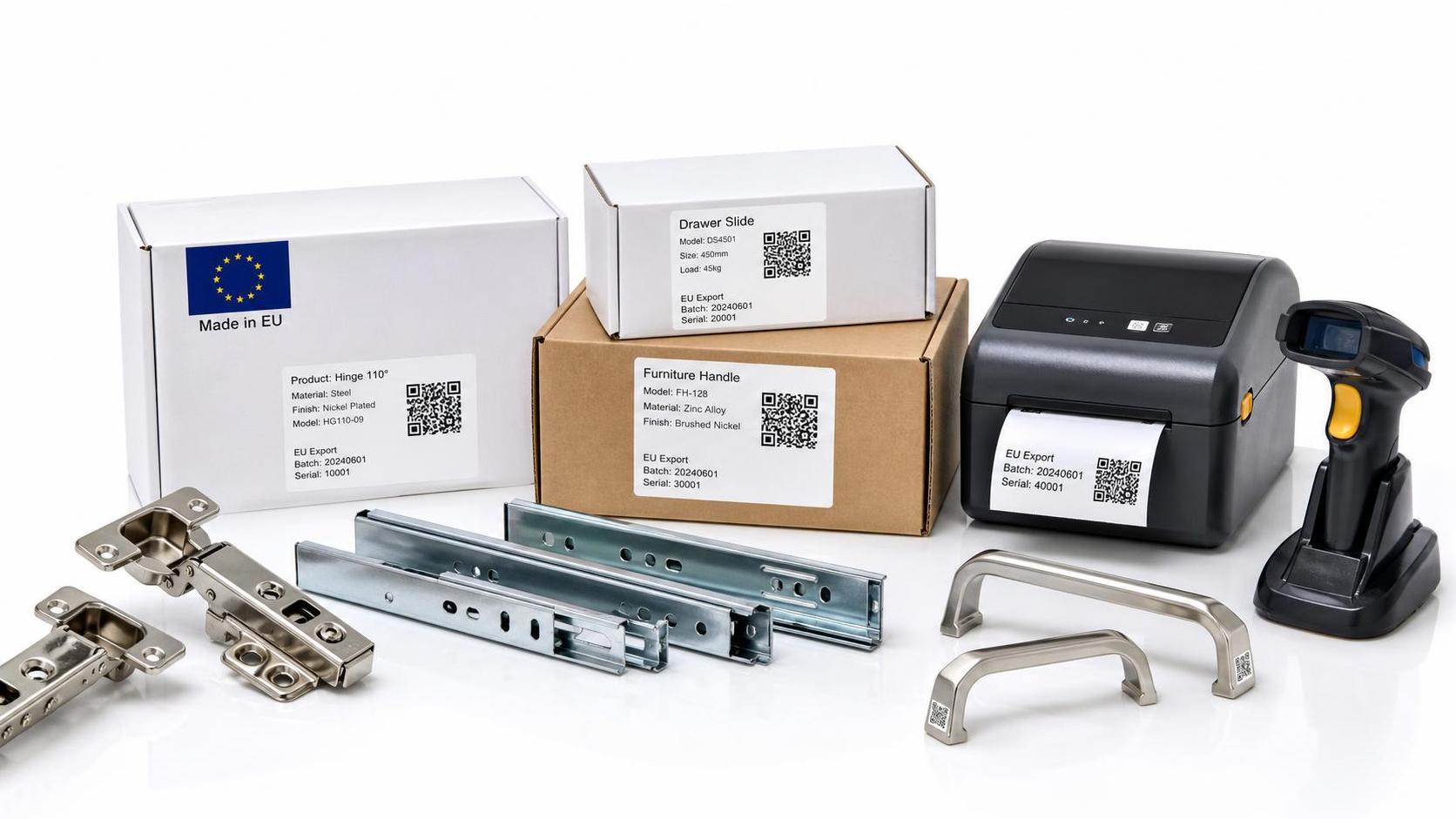 EU Starts QR Code Rule for Furniture Hardware