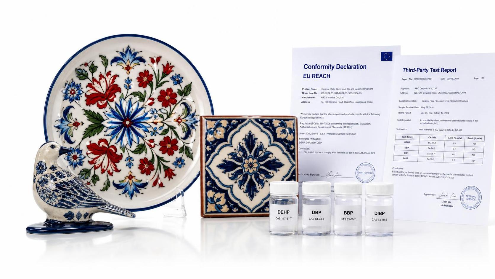 EU REACH Phthalate Rule Now Covers Imported Craft Ceramics