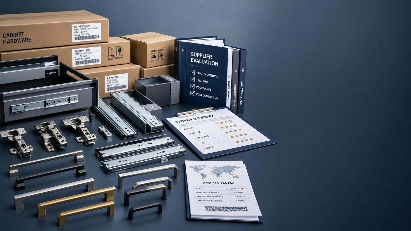 How to Compare Cabinet Fittings Suppliers in North America by Lead Time, Compliance, and Cost