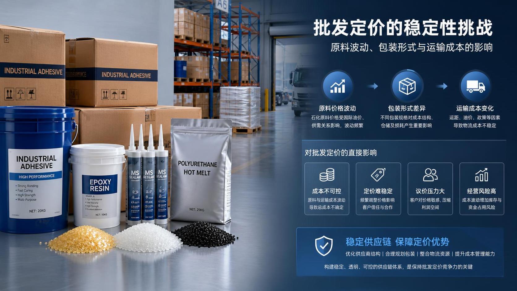 What affects pricing consistency in bonding materials wholesale