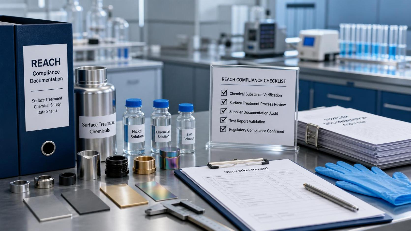 How to check whether an industrial finishing supplier is REACH compliant