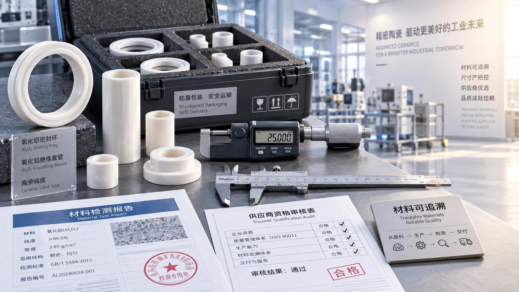 How to qualify a technical ceramics supplier for critical components