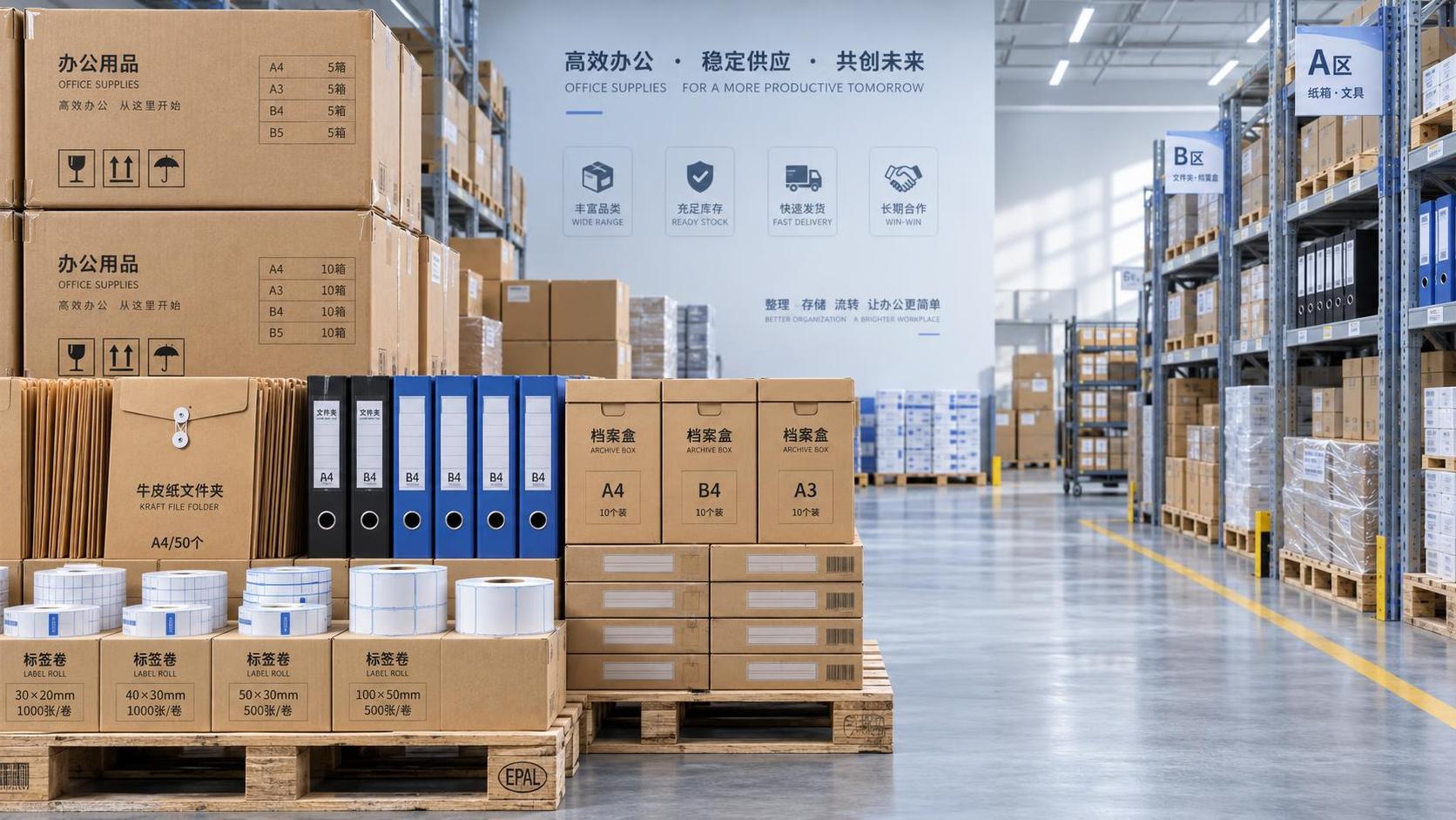 What order quantities make filing supplies wholesale cost-effective?