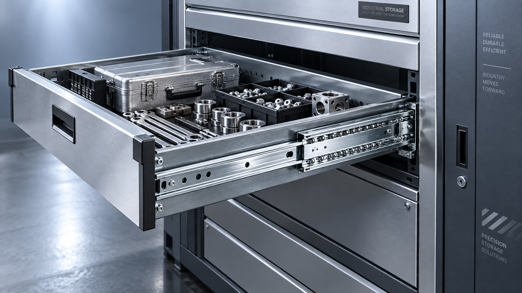 How to choose full extension telescopic drawer slides by load rating