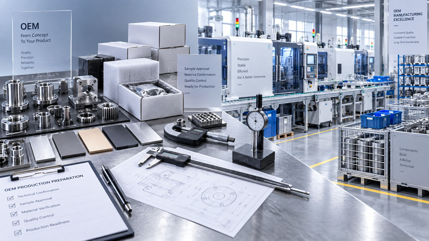 What should OEM cooperation support include before production begins?