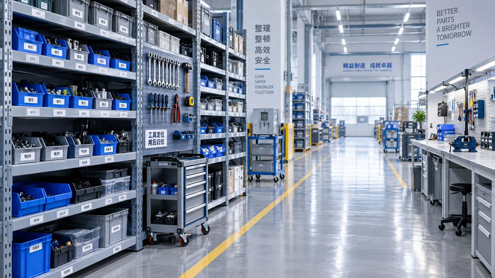How to choose workspace organization racks for high-traffic areas