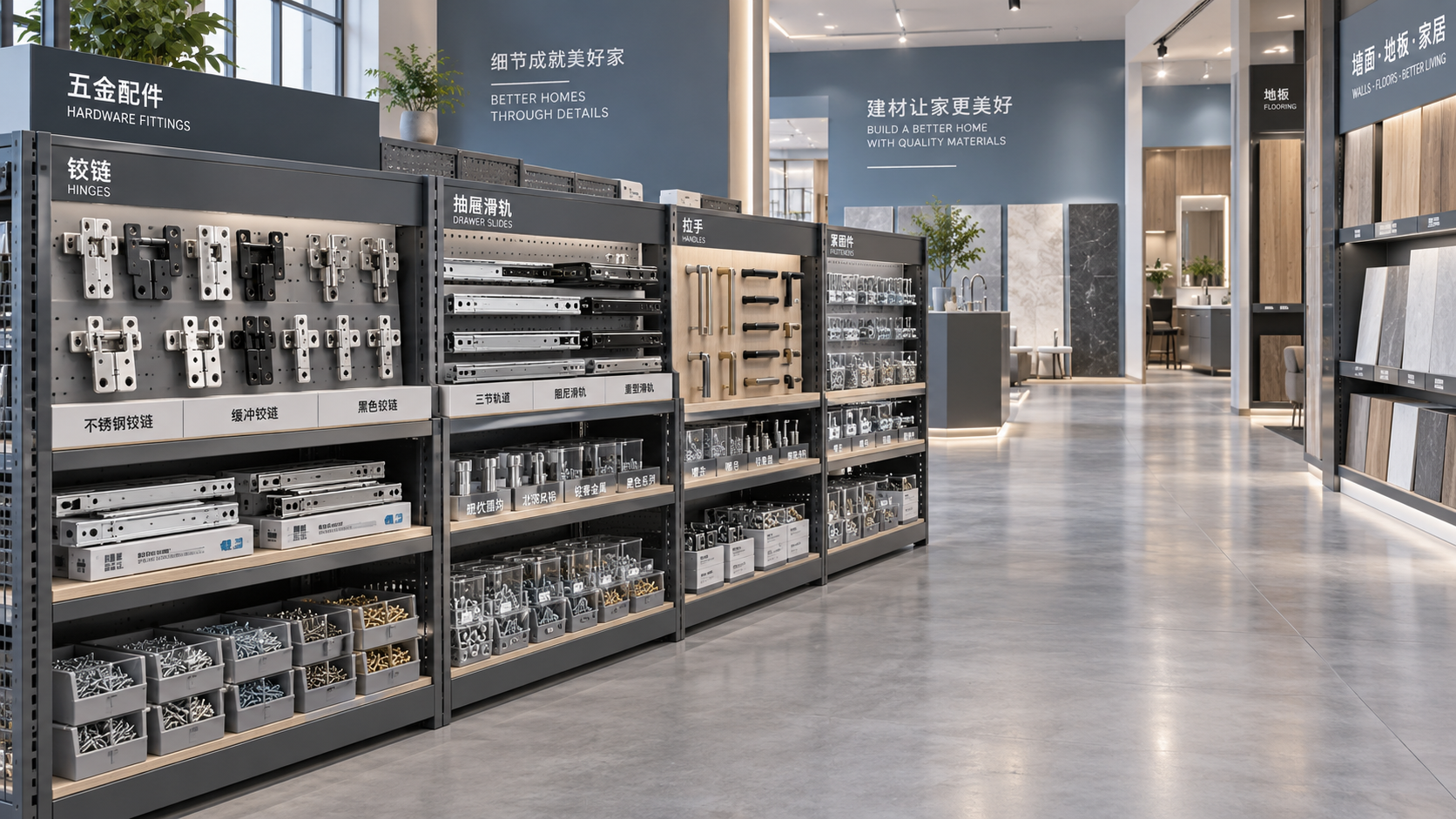 When does industrial design for retail displays improve shopper flow?