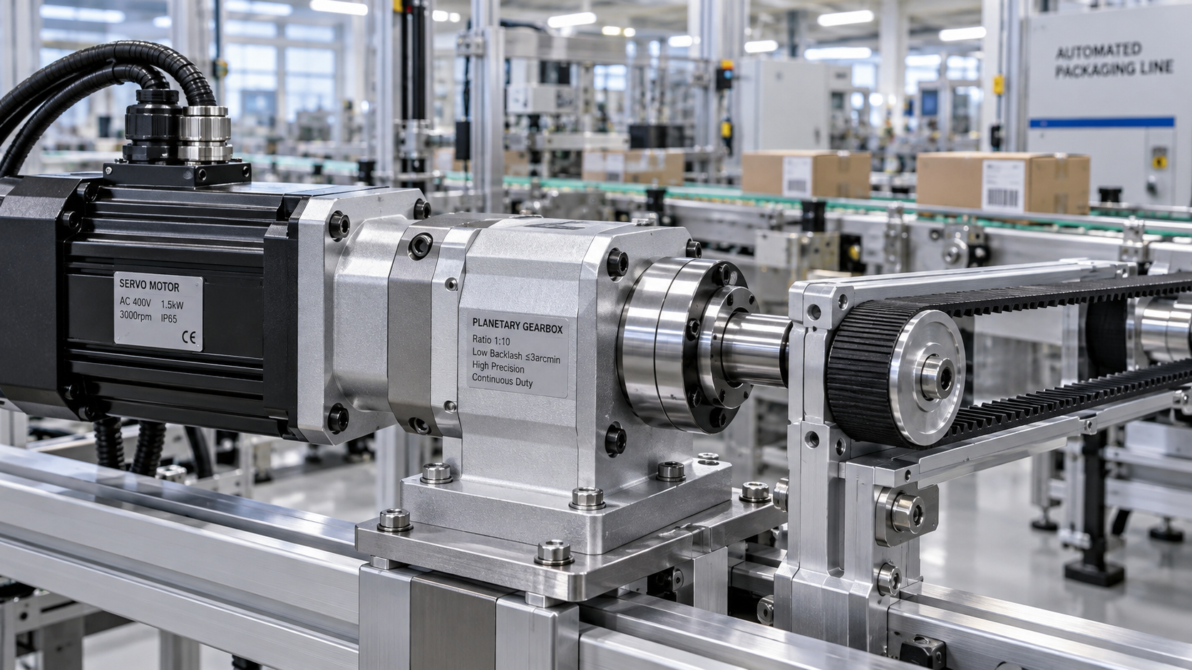 Choosing a Gearbox for Automation Systems: Torque, Backlash, and Duty Cycle