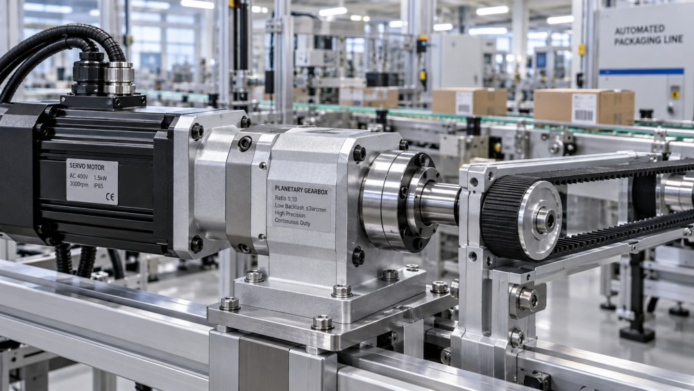 Choosing a Gearbox for Automation Systems: Torque, Backlash, and Duty Cycle
