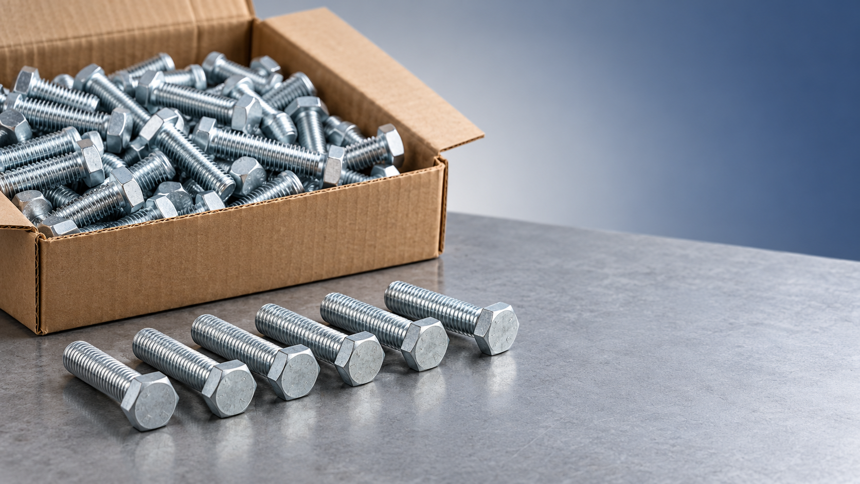 How does order quantity affect the price of threaded fasteners?